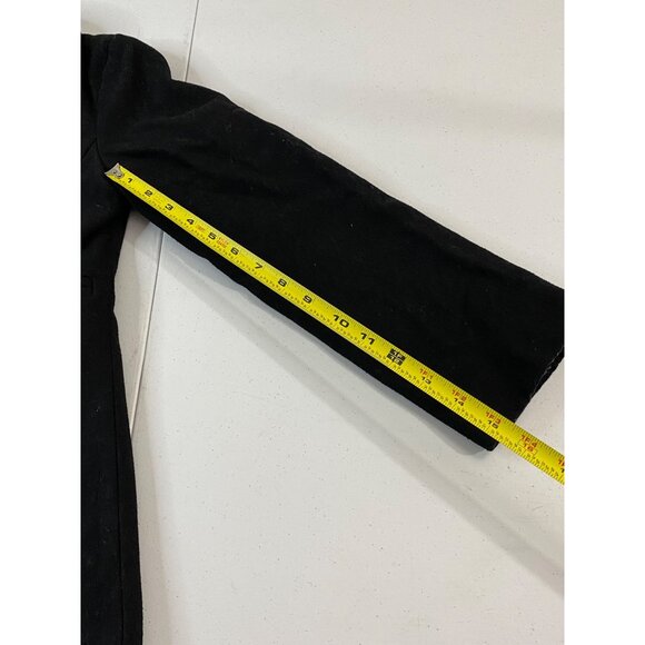 Gap Kids Size L (10-11) Black Girl’s Pea Coat - Picture 9 of 12